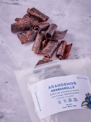 Rollito de arándanos con mango 75 gr