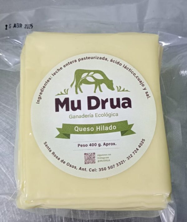 queso en lonchas Queso Mozarella Mu Drua 400 gr - en lonchitas