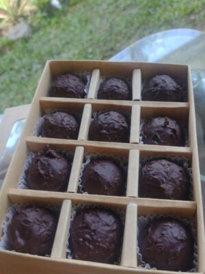Trufas de chocolate 3 unidades