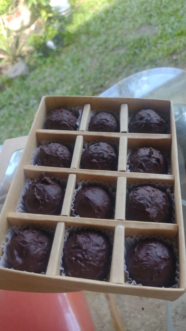 Trufas de chocolate 3 unidades