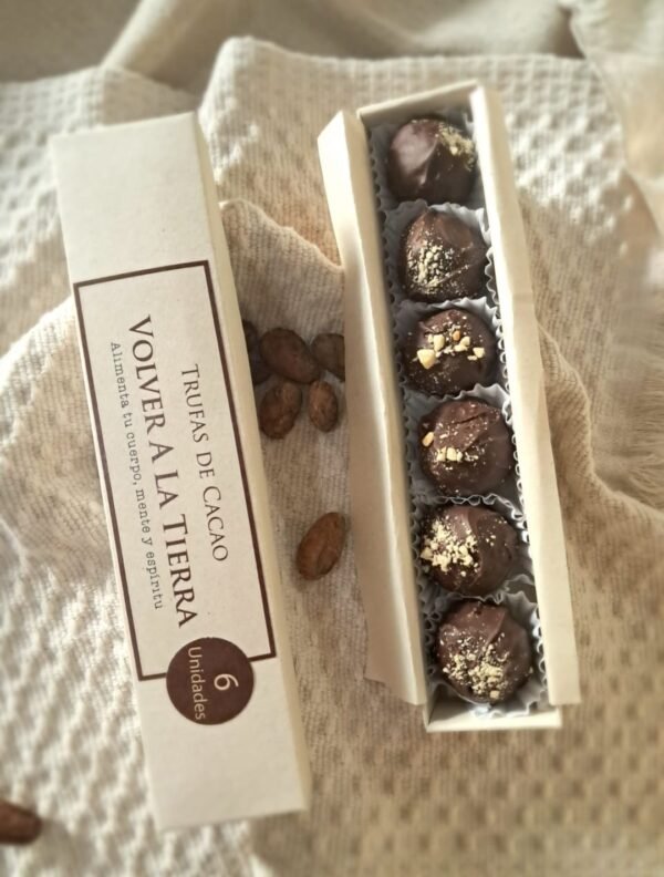 Trufas de chocolate 6 unidades