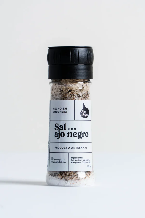 Sal con ajo negro 120 gr