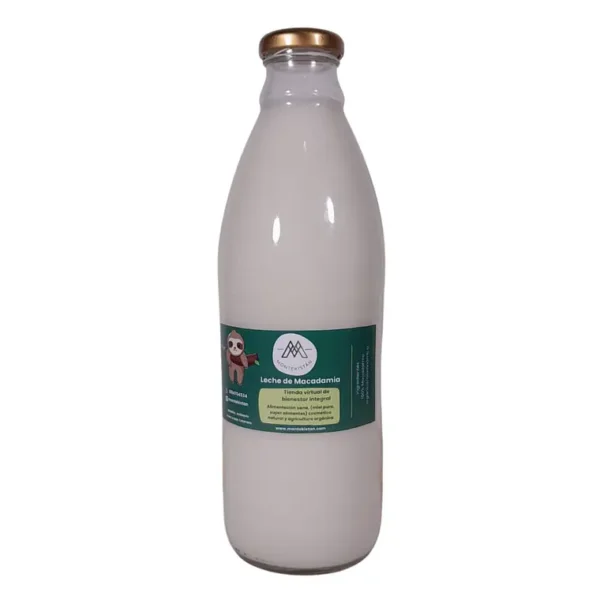 Leche de macadamia litro